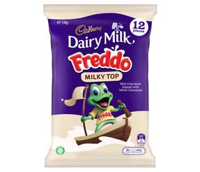 Cadbury Dairy Milk Freddo Milky Top 12 Pack 144g
